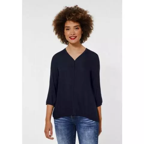 318646 3/4 mighty mouw blue 14248 One Street shirt