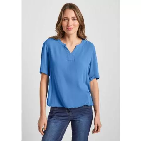 Cecil shirt marina blue 343925 12770