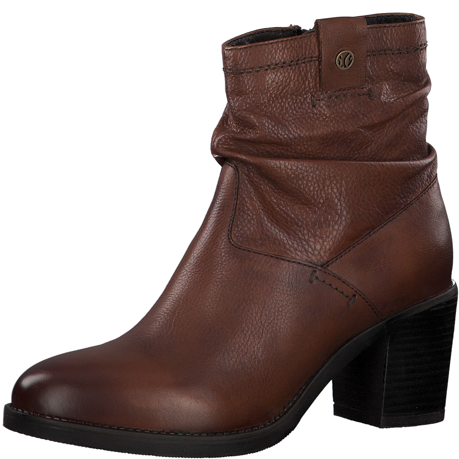 capsule Afdeling Postbode S. Oliver shoes enkellaars cognac 5-25358-25 331