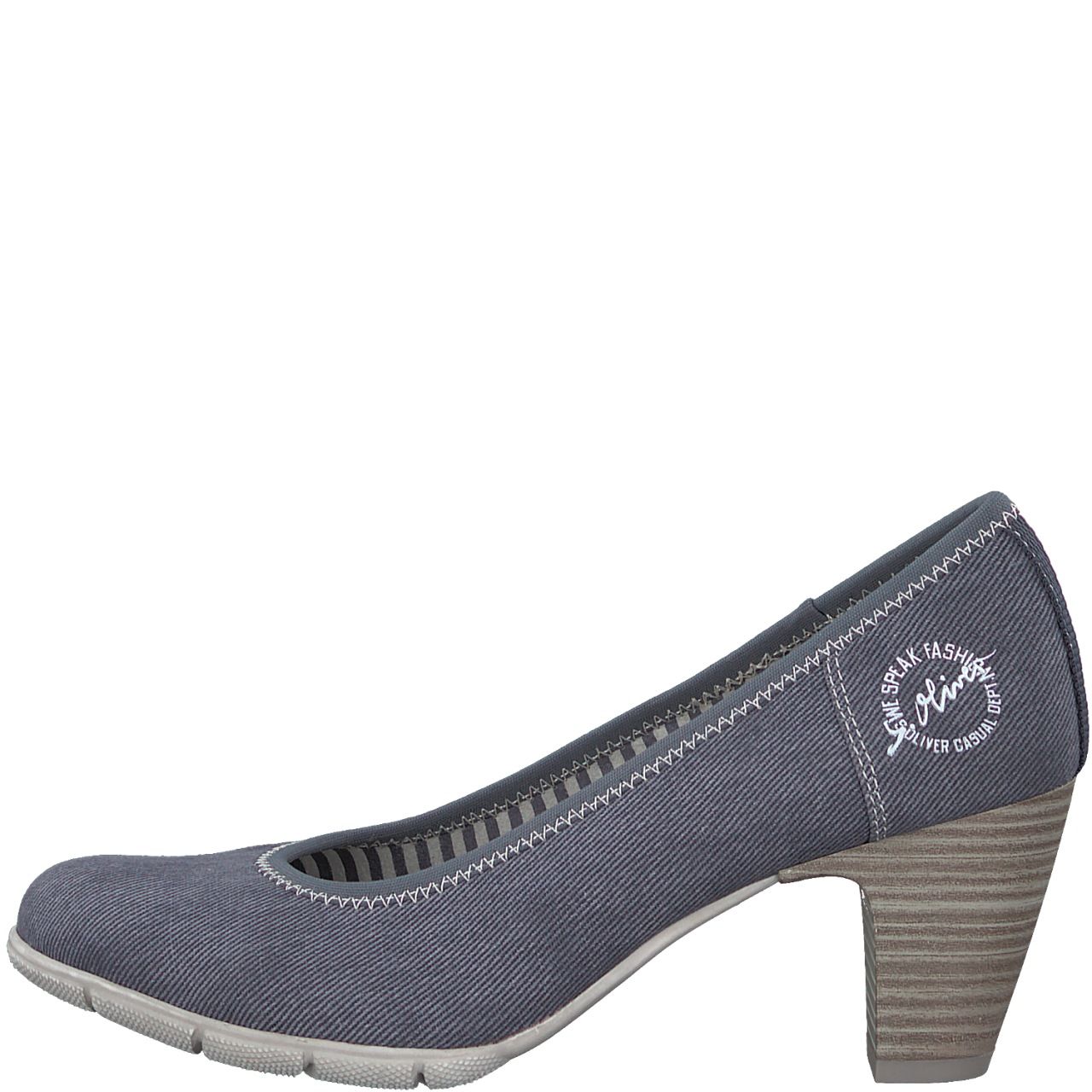 rammelaar vrijwilliger Nebu S. Oliver pump denim 5-22405-20 802