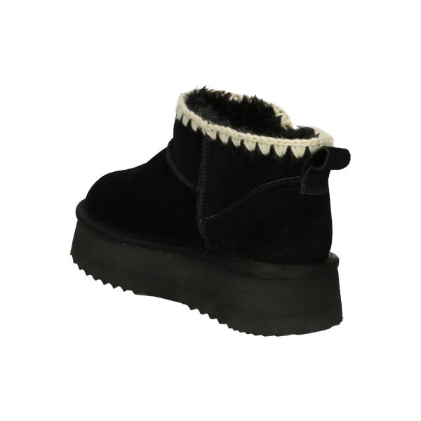 Super Cracks suede boot black 20120L