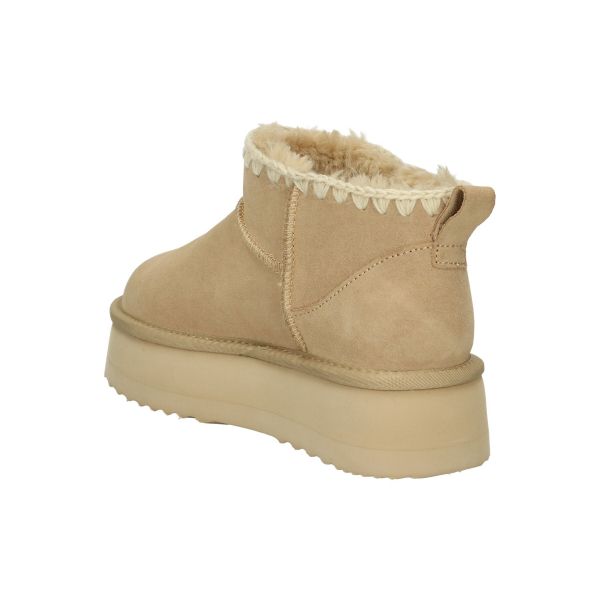 Super Cracks suede boot beige 20120L