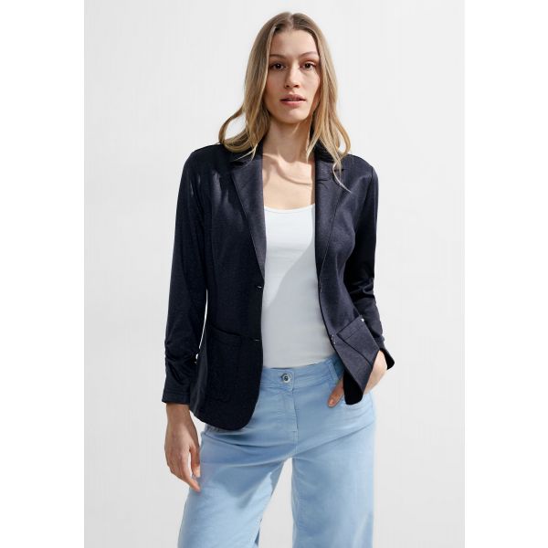 Cecil sweatblazer universal blue 212119 25512