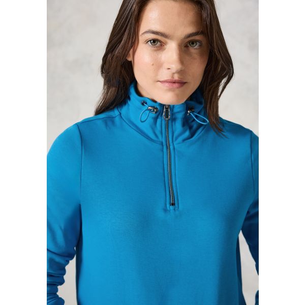 Cecil sweater dynamic aqua blue 302954 15844