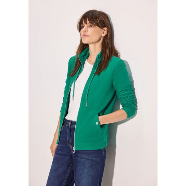 Cecil sweatvest malachite green 321766 15795