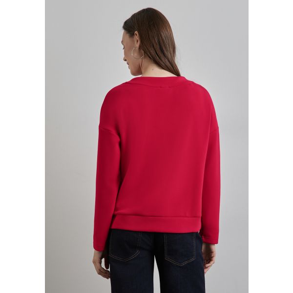 Street One sweater autumn red 322245 15953