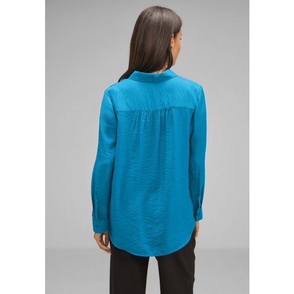 Street One viscose blouse aquamarine 344286 15371