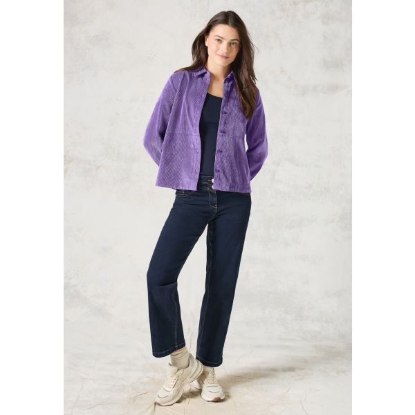 Cecil corduroy blouse lilac 345137 15942