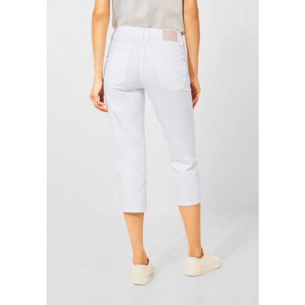 Cecil witte capri denim broek 375351 10438