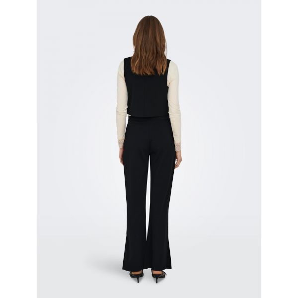 JDY chino broek met split black 15309539